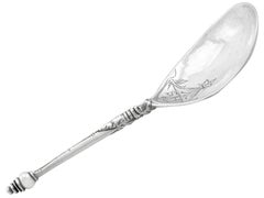 Antique Norwegian Silver Spoon, Circa 1650