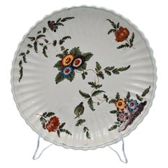 Plato antiguo de loza de Nove, fábrica Antonibon, finales del siglo XVIII, Bassano, Italia