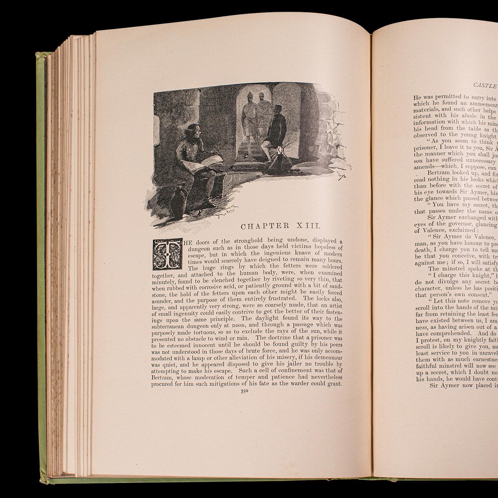 Antique Novel, A Legend of Montrose, Sir Walter Scott, English, Victorian Book For Sale 5