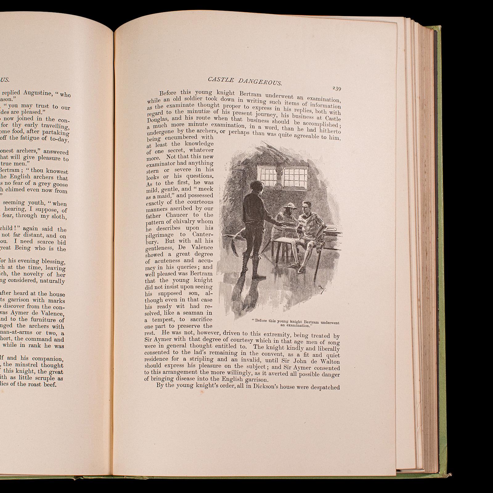 Antiker Roman, Eine Legende von Montrose, Sir Walter Scott, englisch, viktorianisches Buch im Angebot 2