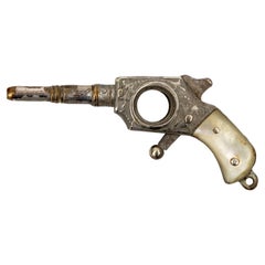 Antique Novelty Cigar Cheroot Cutter Pistol, Circa 1890s