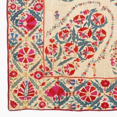 Antique Nurata Suzani - Mid 19th Century