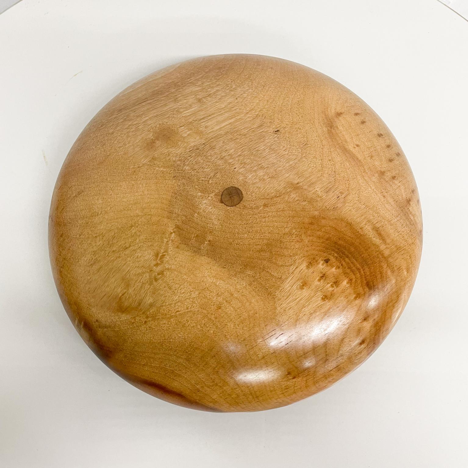 Antique Nutcracker Bowl + Hammer Mallet in Solid Maple Wood & Bronze USA 1