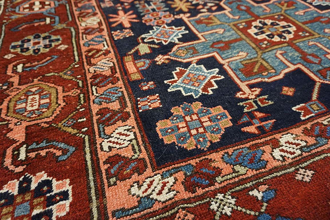 Heriz Serapi Early 20th Century N.W. Persian Karajeh Carpet ( 4'6