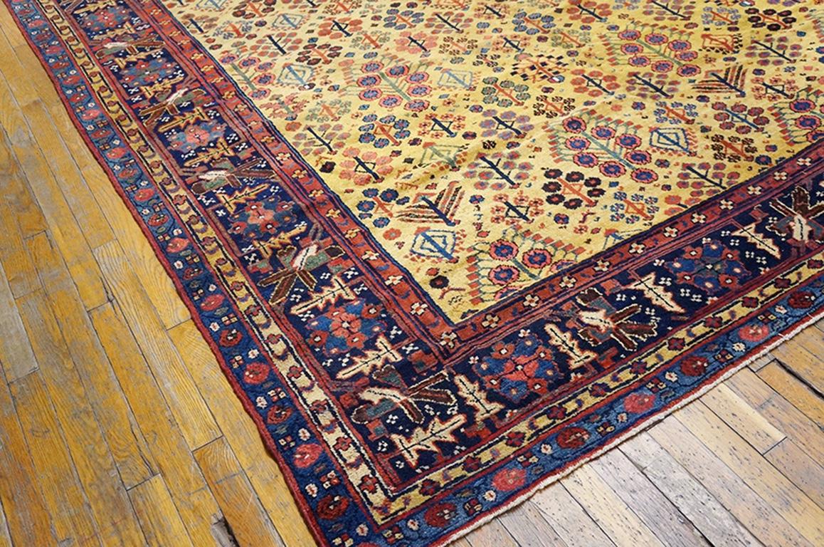 Mid-19th Century Mid 19th Century NW Persian Carpet ( 12'2