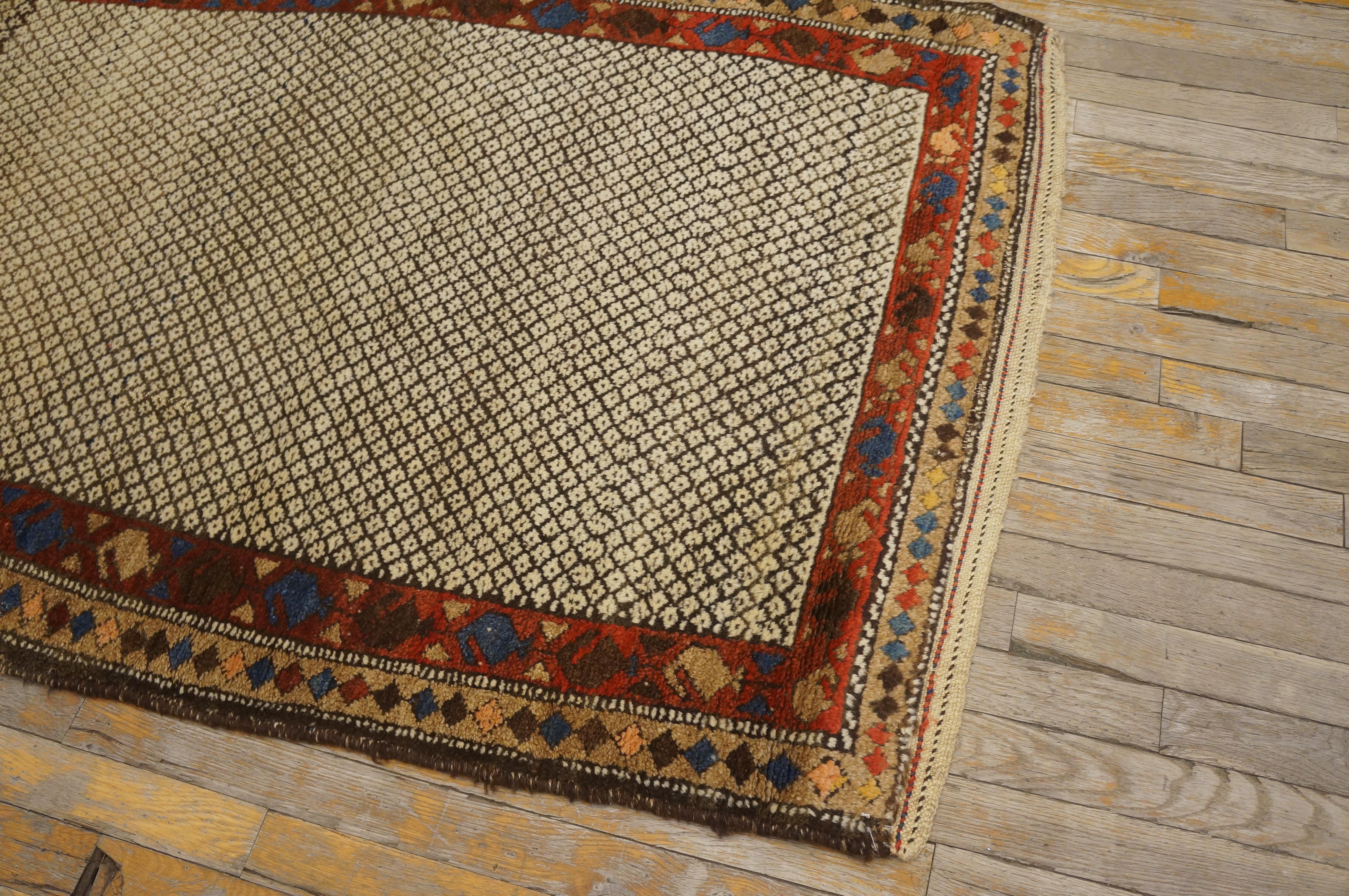Antique NW Persian Rug  ( 3' 4