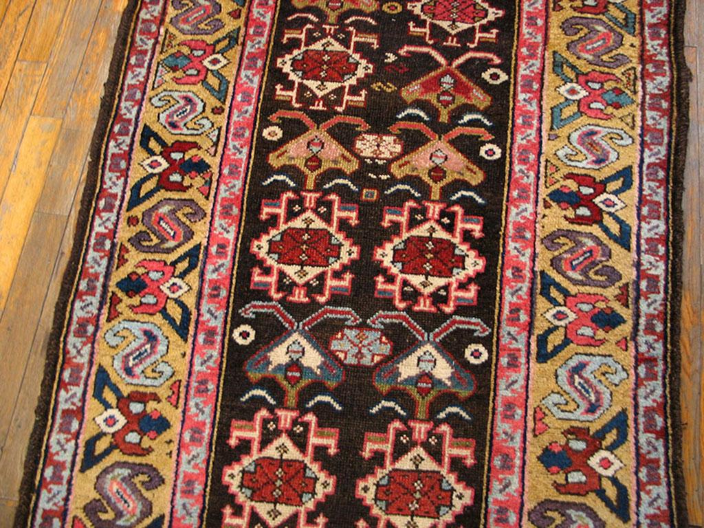 Hand-Knotted Antique NW Persian Rug 3' 0