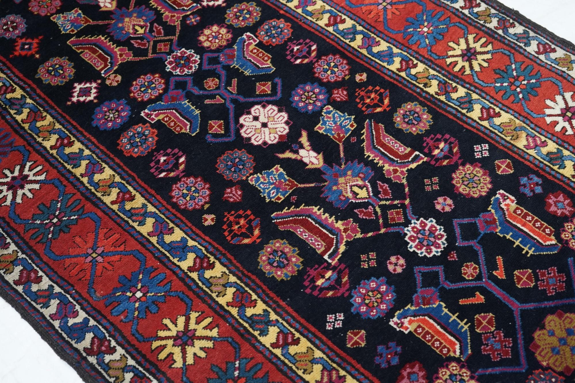 Antique Nw Persian Rug 3'10'' x 9'1'' For Sale 3