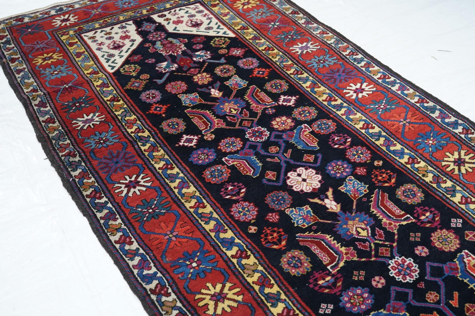 Antique Nw Persian Rug 3'10'' x 9'1'' For Sale 4