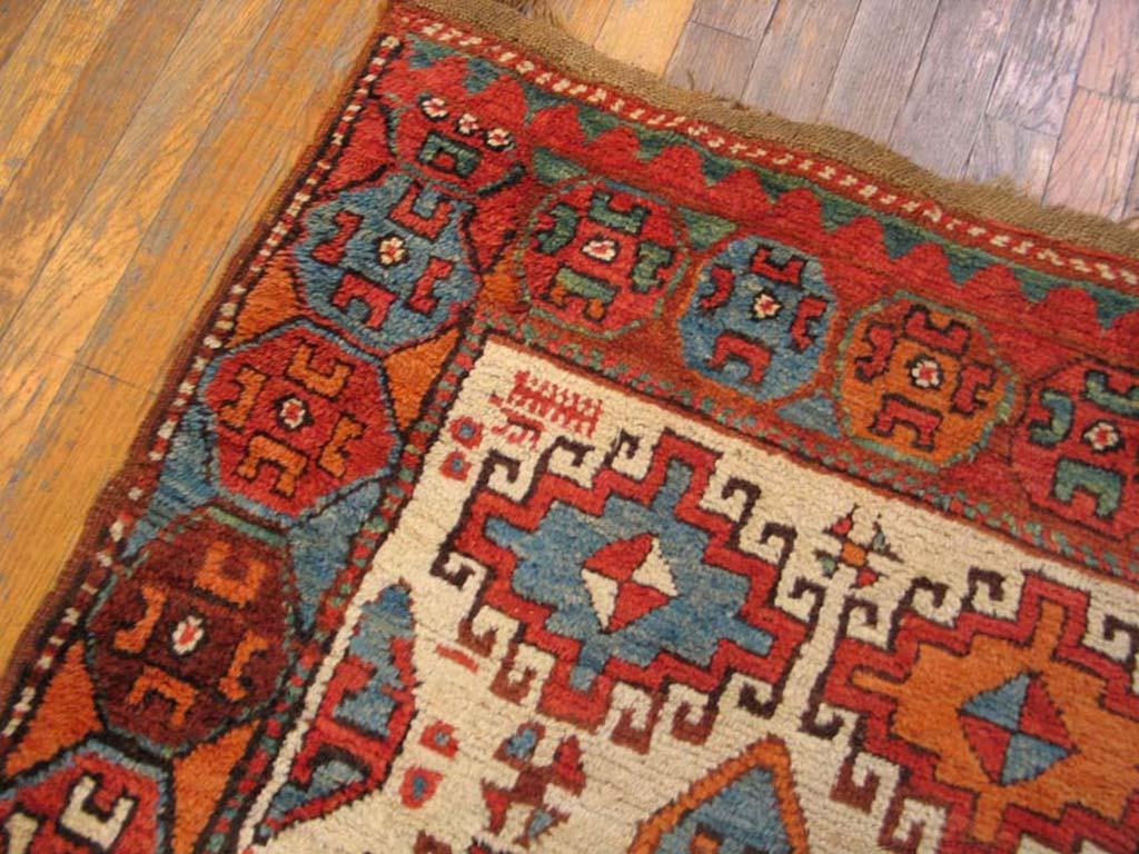 Mid 19th Century N.W. Persian Carpet ( 3'10