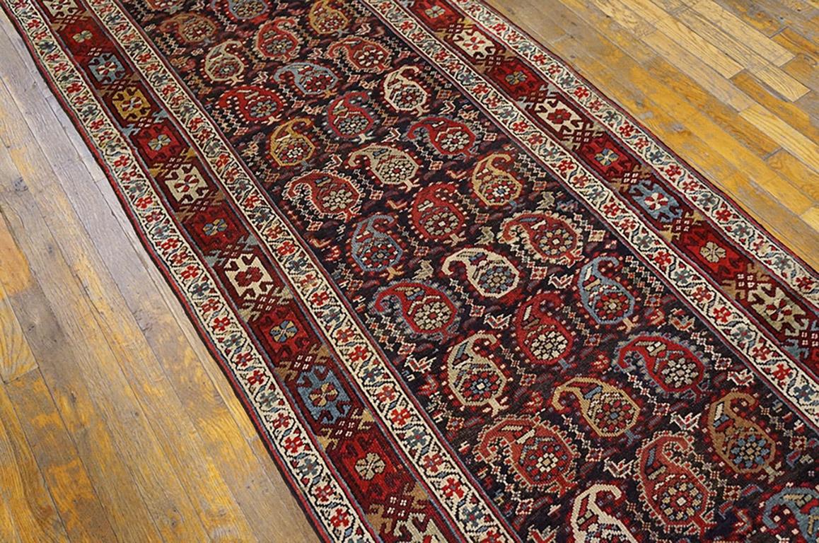 Wool 19th Century N.W. Persian Carpet ( 3'2