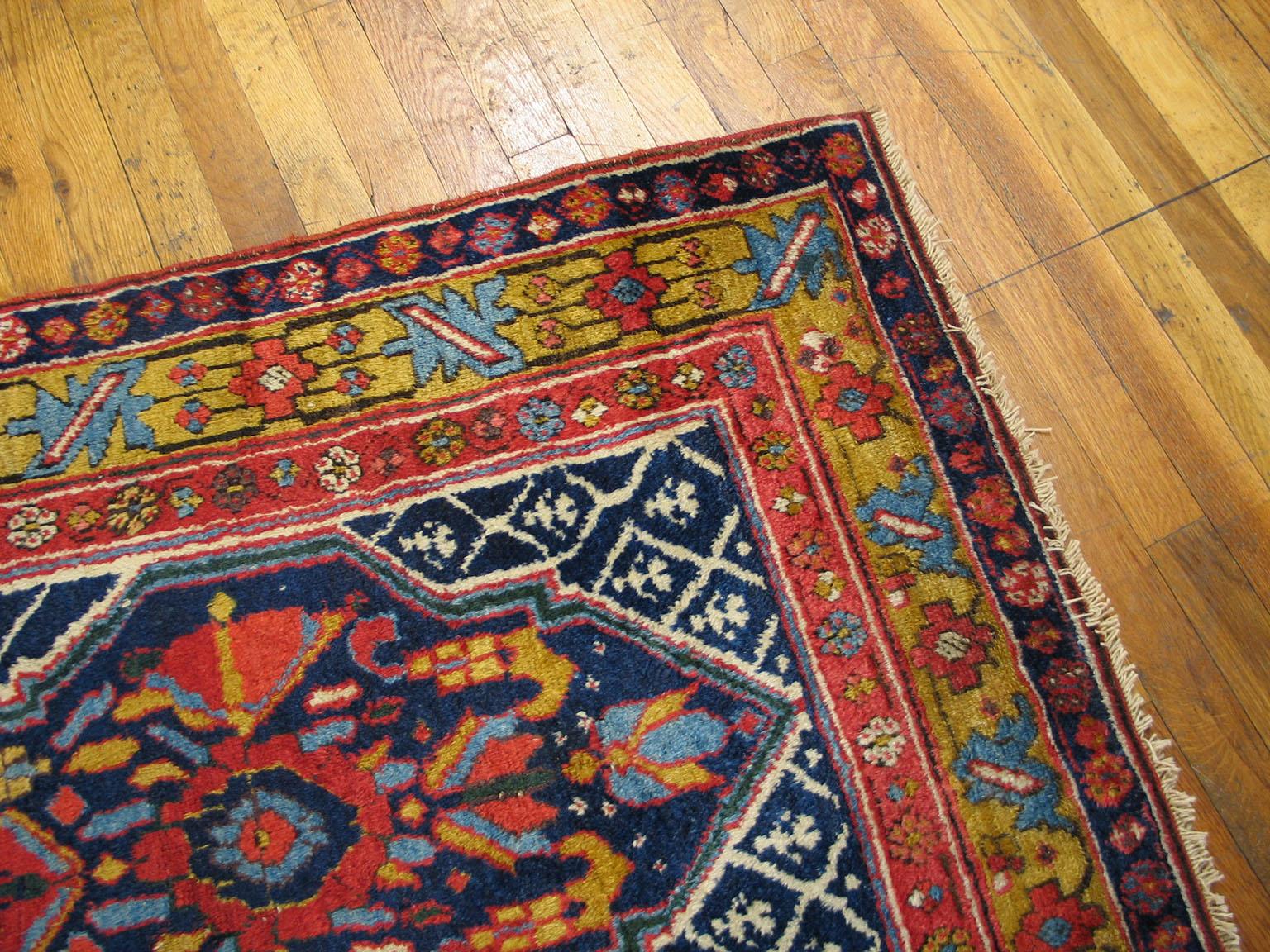 Hand-Knotted Mid 19th Century NW Persian Carpet ( 3'2