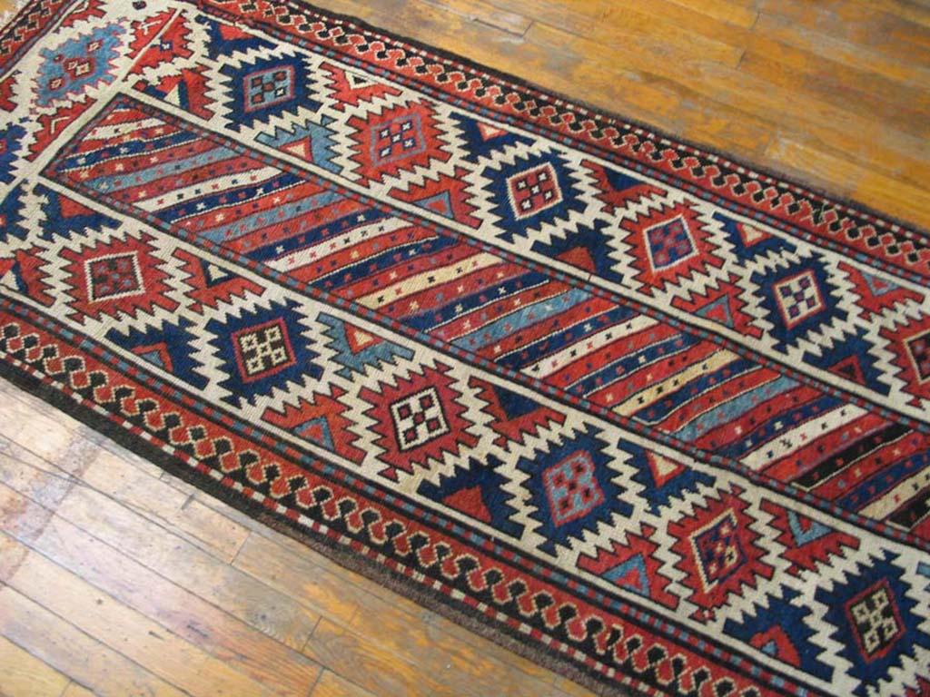 Hand-Knotted Late 19th Century N.W. Persian Carpet ( 3'2