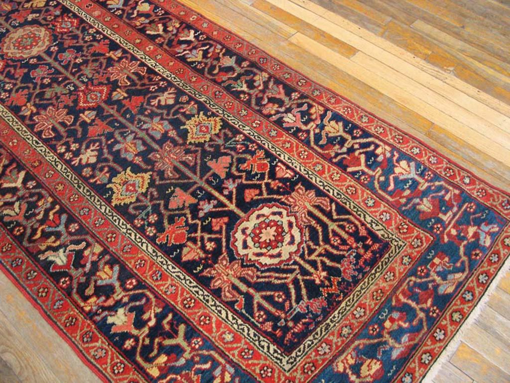 Wool Mid 19th Century N.W. Persian Carpet  ( 3'3
