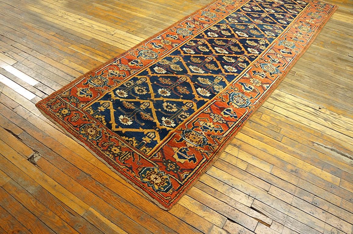 19. Jahrhundert N.W. Persischer Teppich ( 3'8