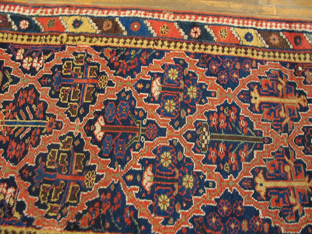 Wool Mid 19th Century N.W. Persian Carpet ( 3'9