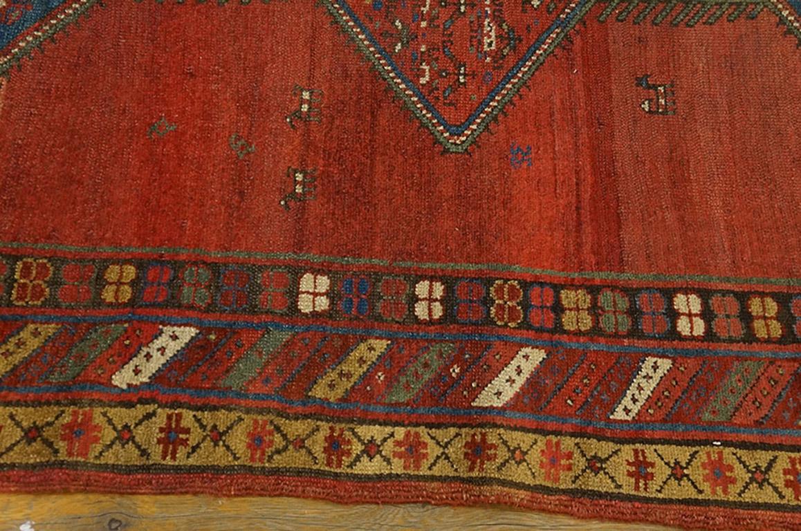 Wool Late 19th Century N.W. Persian Carpet ( 3'9