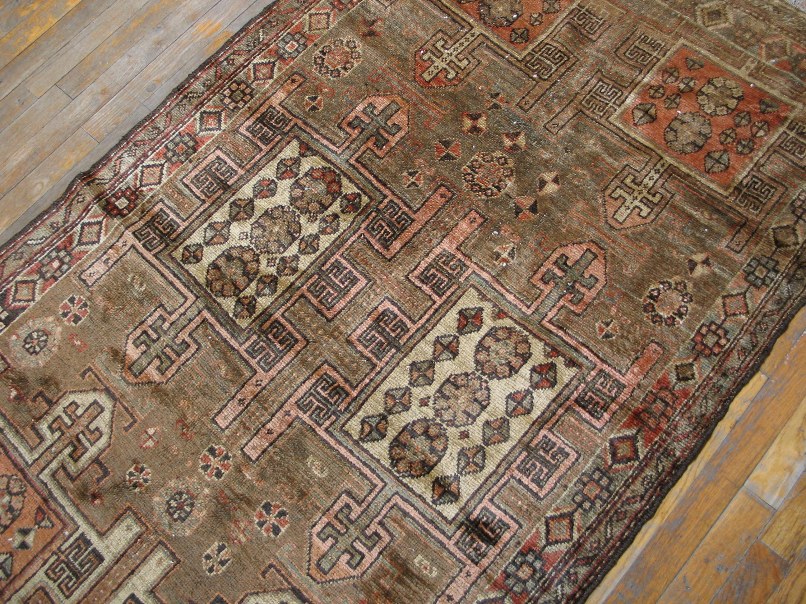 Early 20th Century Antique N.W Persian Rug For Sale