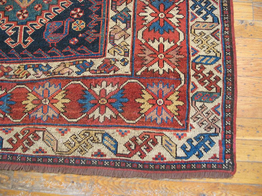 Hand-Knotted Early 20th Century N.W. Persian Carpet ( 4' x 6'4