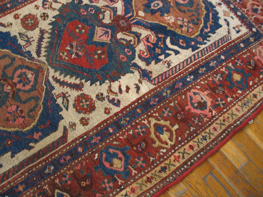 Wool Early 20th Century N.W. Persian Carpet ( 4' x 10' - 122 x 305 ) For Sale