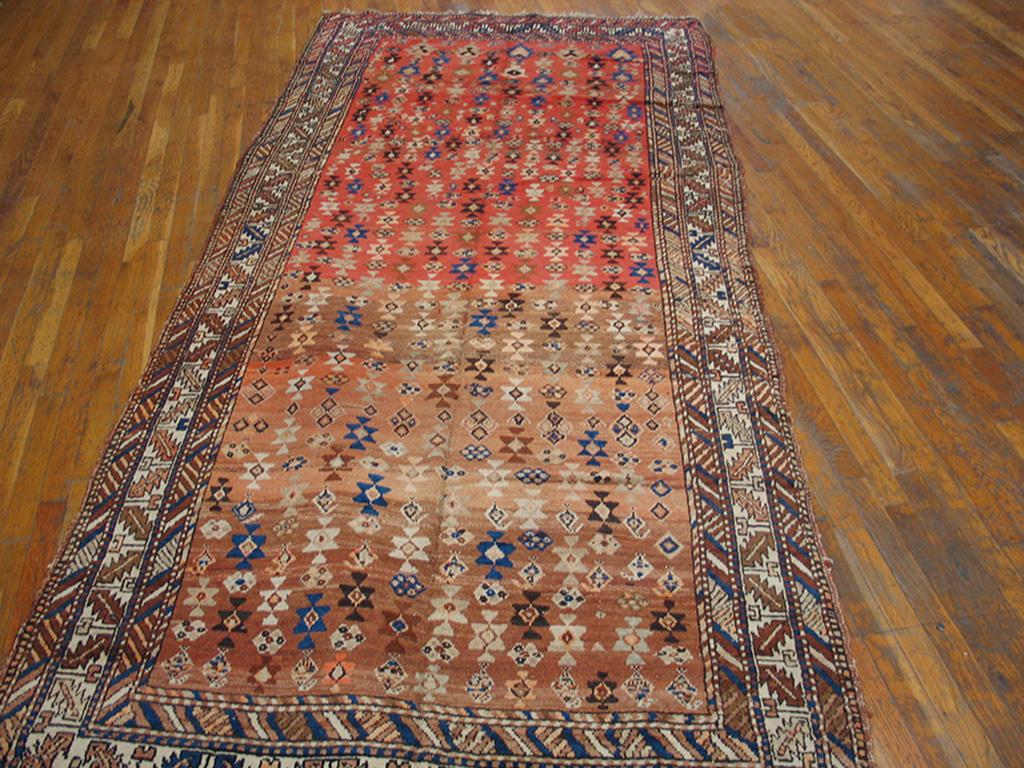 Handmade antique NW Persian carpet. Woven, circa 1910 (early 20th century). Gallery rug size: 4'10