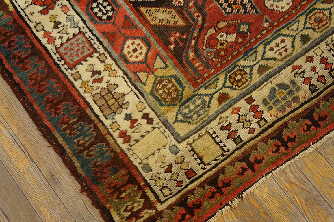 Hand-Knotted 19th Century N.W. Persian Carpet ( 4'3