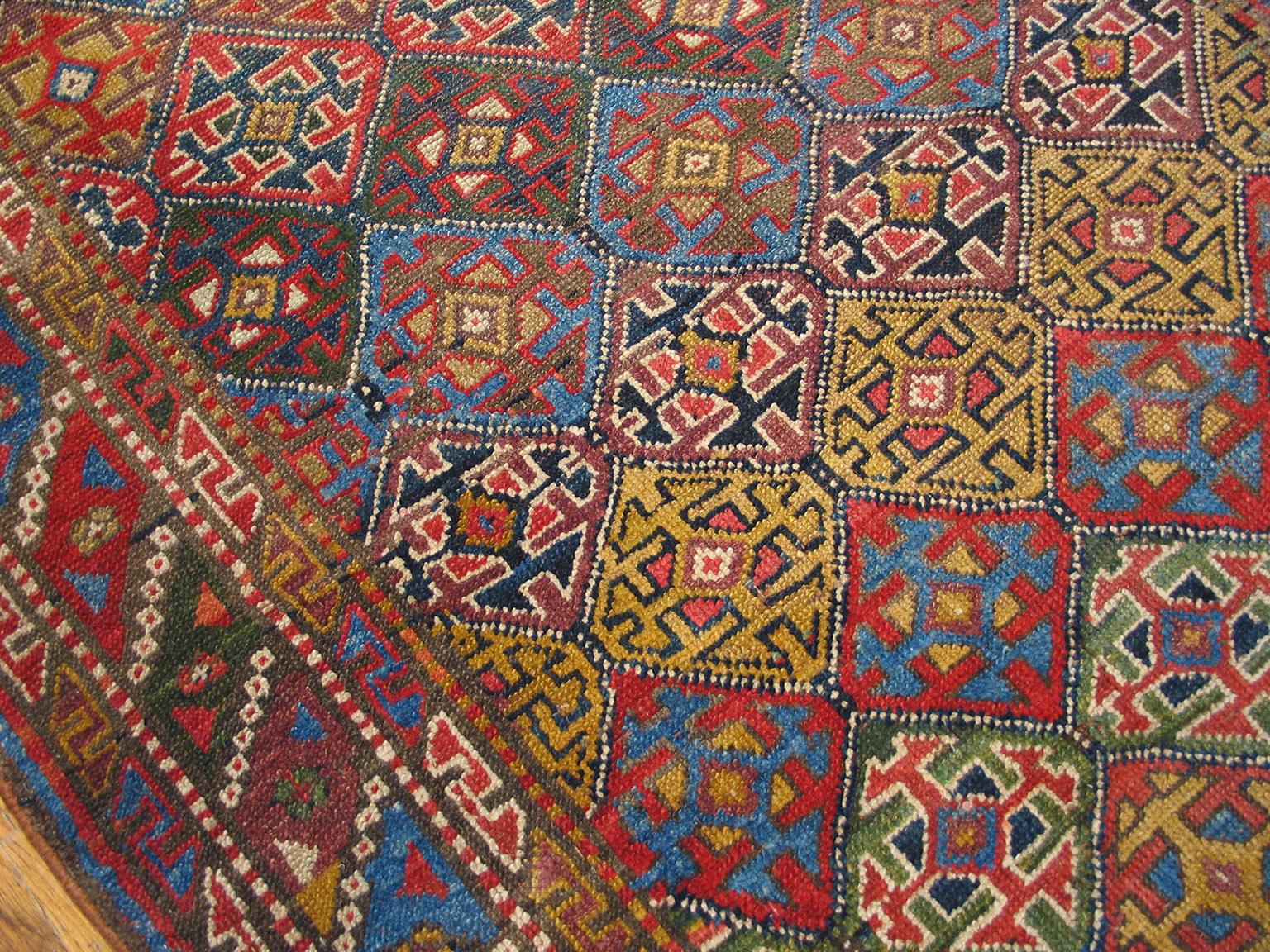 Hand-Knotted Antique NW Persian Rug For Sale