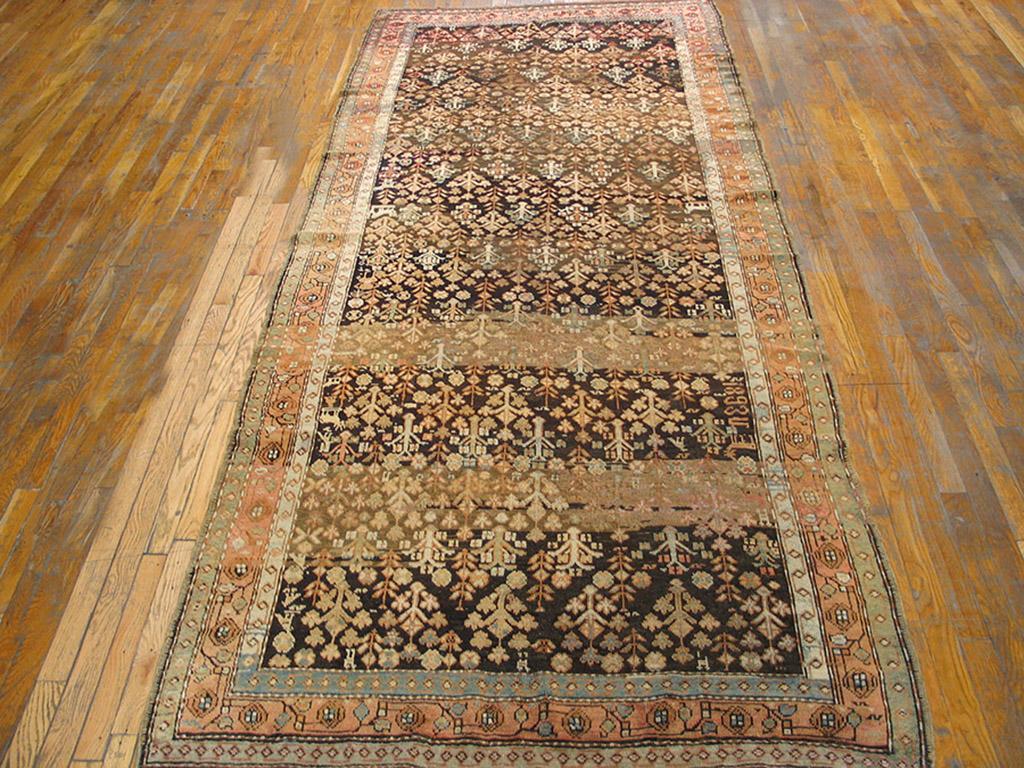 Persian 19th Century Caucasian Karabagh Shrub Carpet ( 4'6