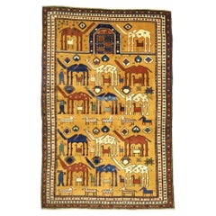 Antique NW Persian Rug 4’6" x 6’10"