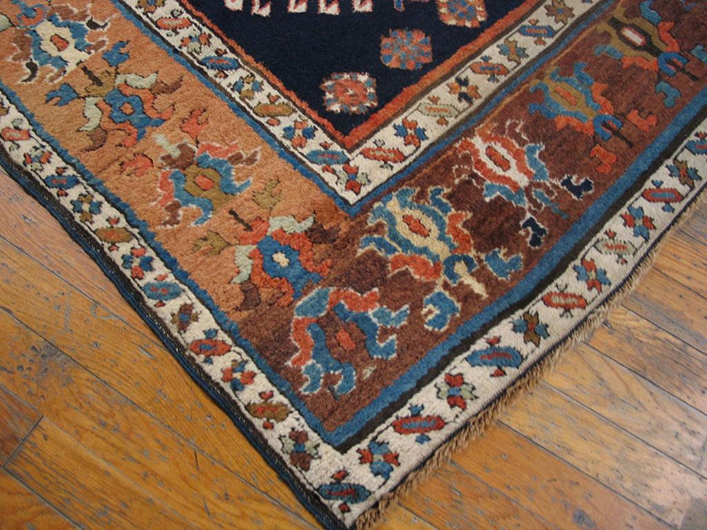 Hand-Knotted Late 19th Century NW Persian Shahsavan Carpet ( 5' x 6'10