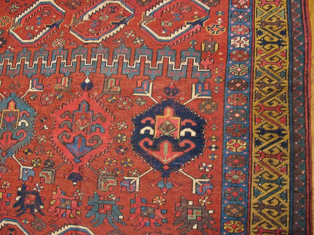 Hand-Knotted Antique NW Persian Rug For Sale