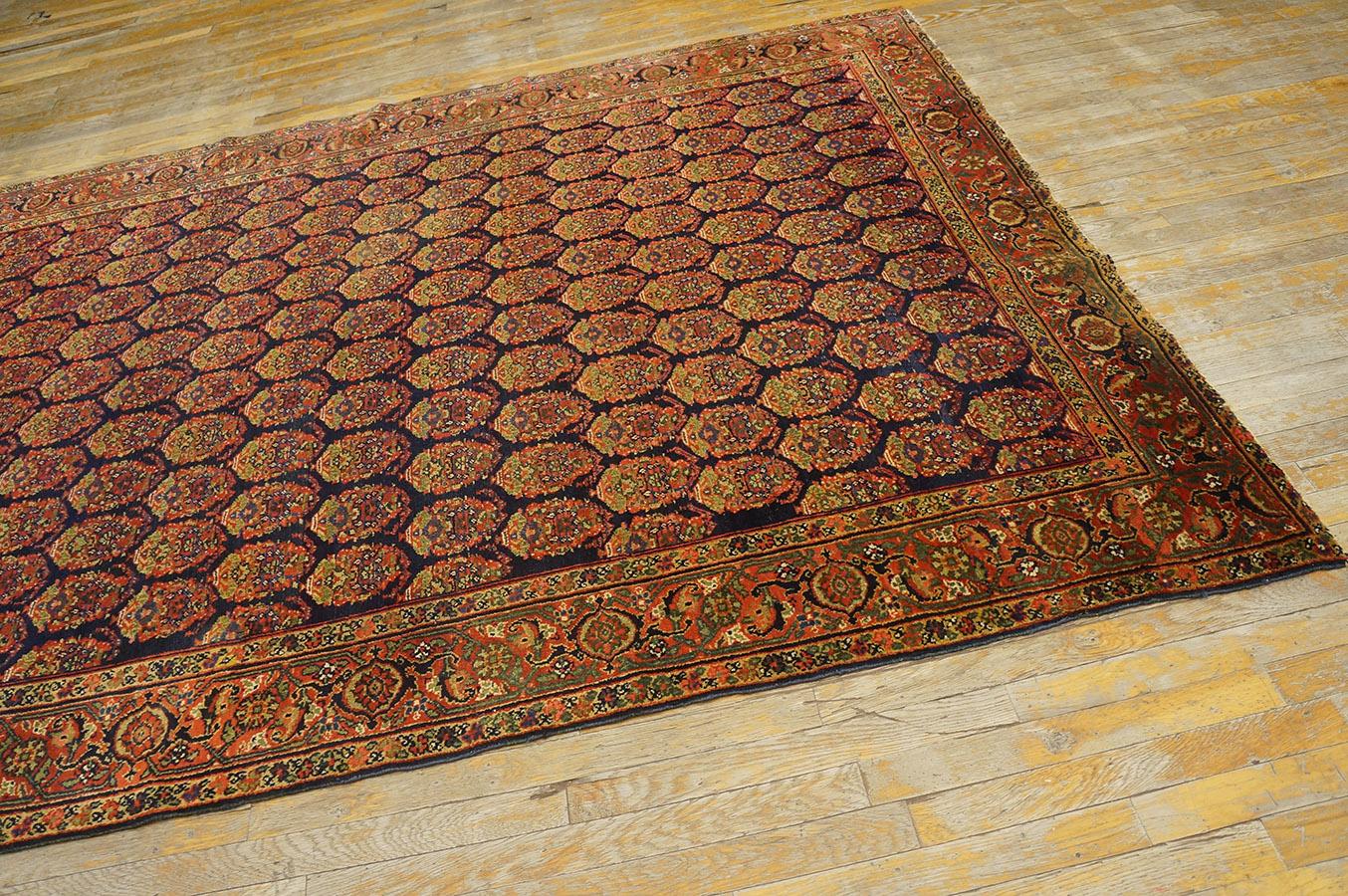 Antiker N.W Persischer Teppich 6' 1'' x 14' 10' im Zustand „Gut“ im Angebot in New York, NY