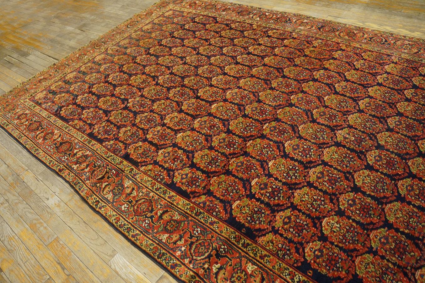 Antiker N.W Persischer Teppich 6' 1'' x 14' 10' (Wolle) im Angebot