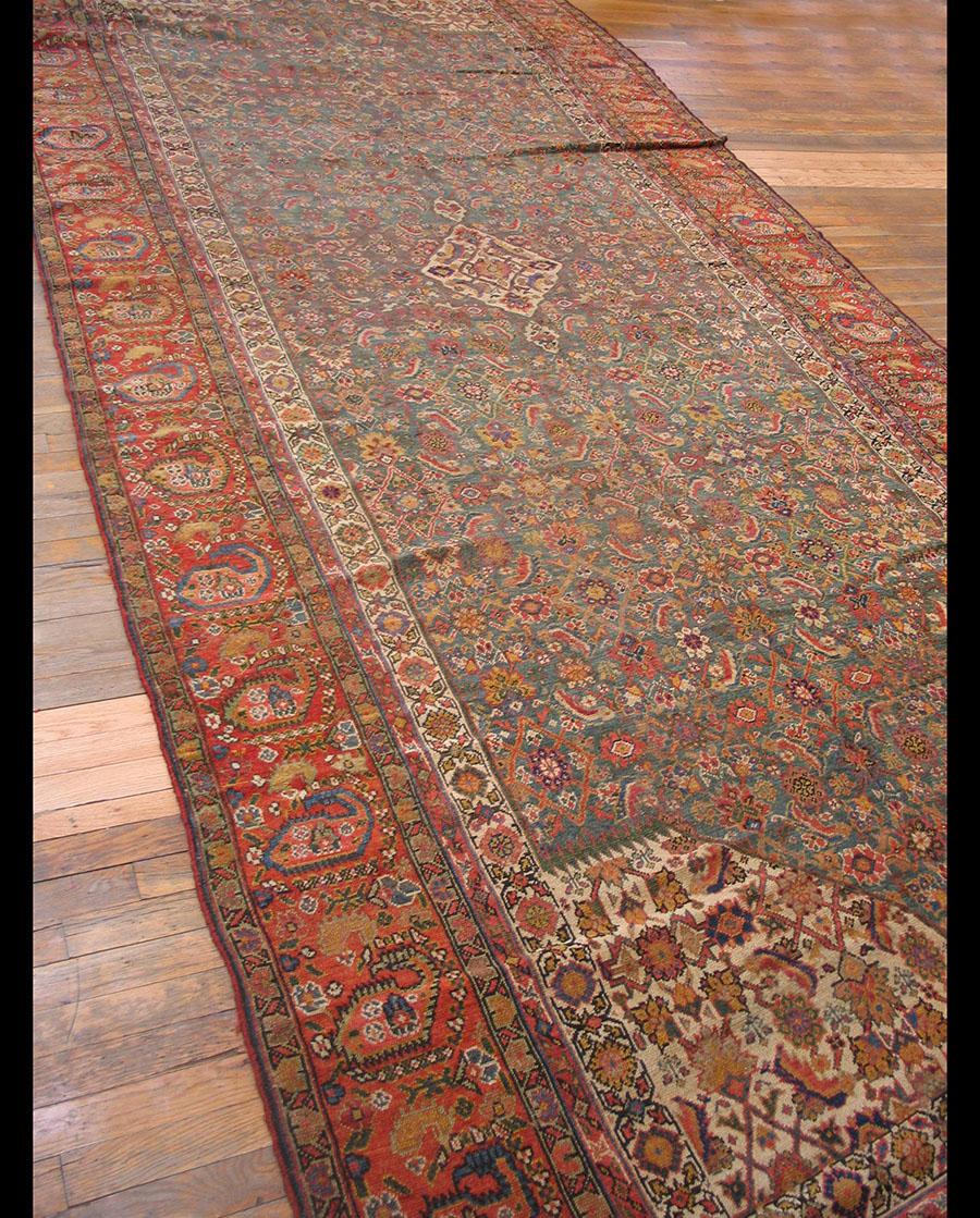 Wool Early 19th Century N.W. Persian Gallery Carpet ( 6'10