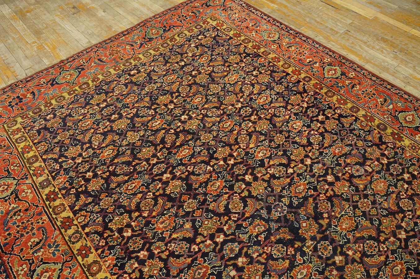 Antiker NW-Perserteppich 6' 2 Zoll x 10' 4 Zoll im Angebot 3