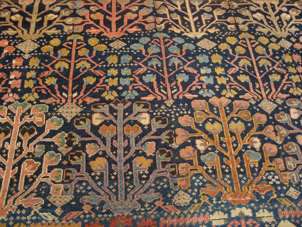 Wool Mid-18th Century N.W. Persian Shrub Gallery Carpet For Sale