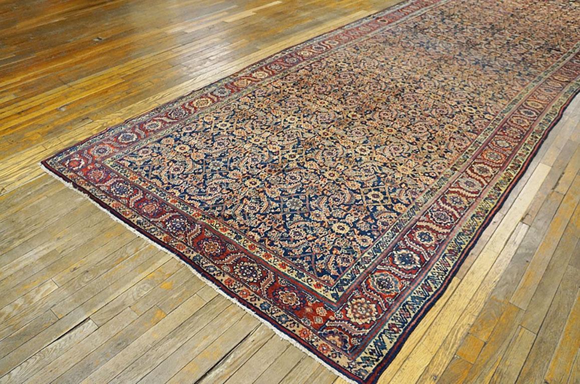 Handmade antique NW Persian carpet. Woven circa 1890 (late 19th century). Persian informal rug, size: 6'2