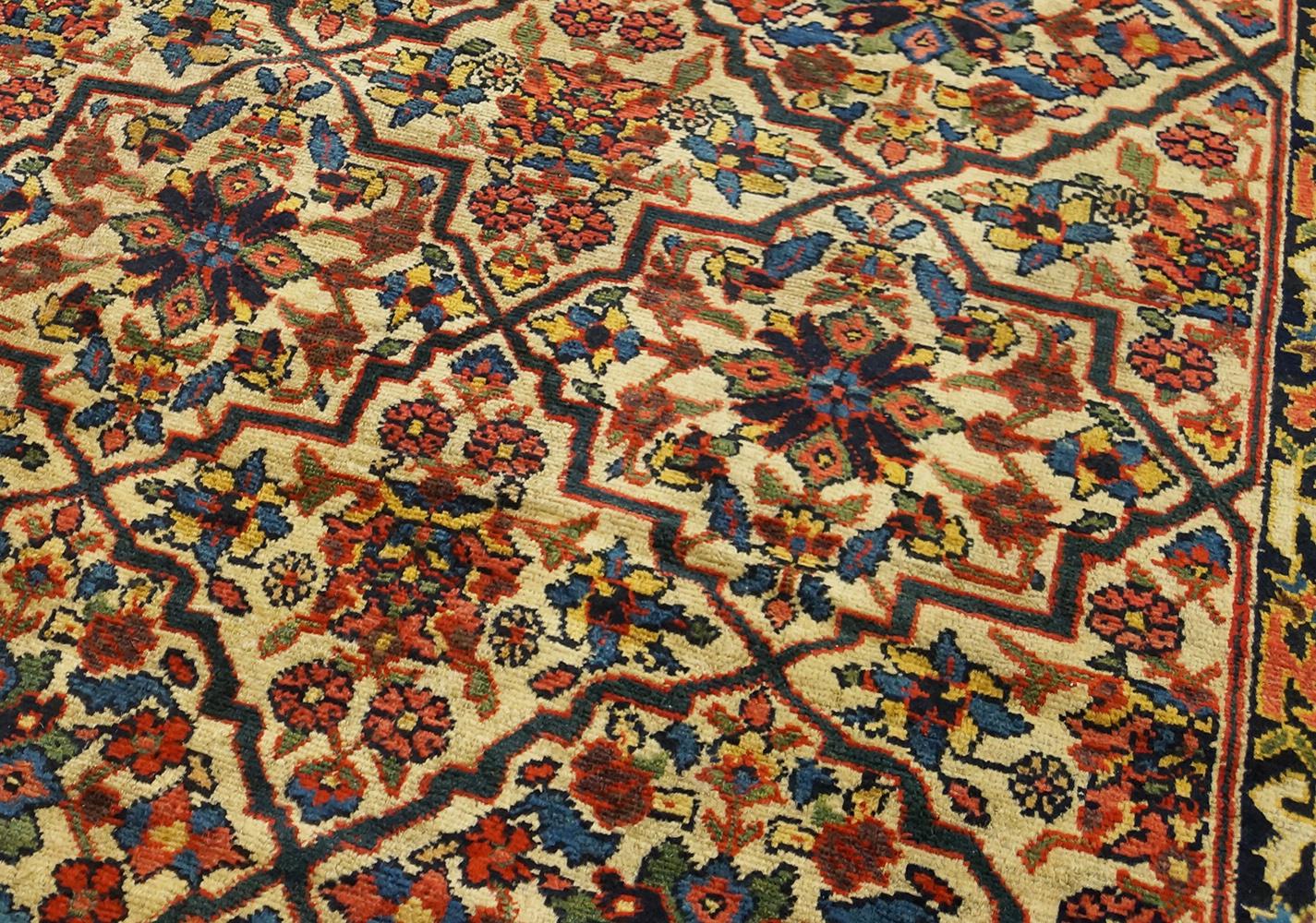 Mid 19th Century N.W. Persian Carpet ( 6'4