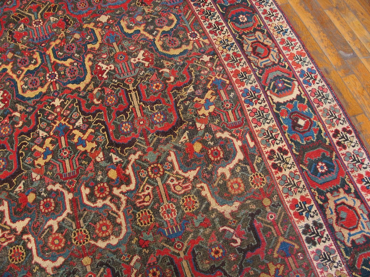 Late 18th Century N.W. Persian Gallery Carpet ( 6'4