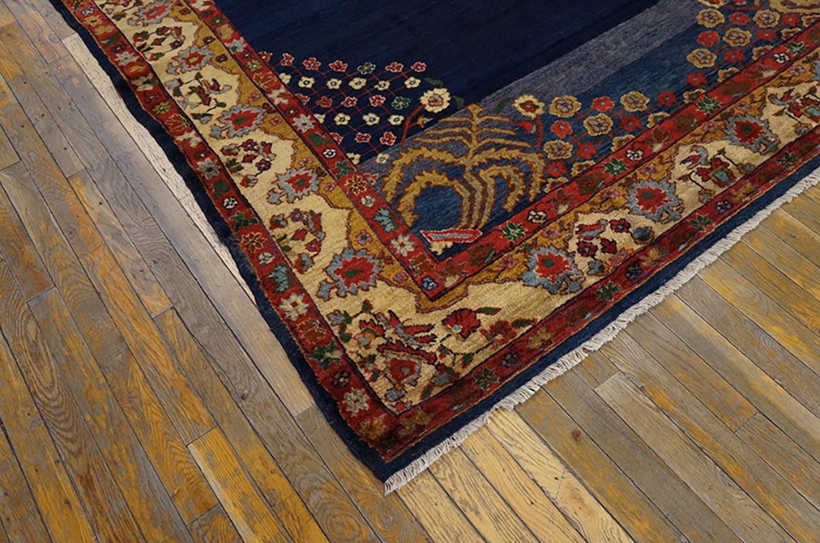 Hand-Knotted Late 19th Century N.W. Persian Carpet ( 6'6
