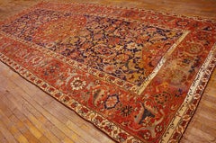 18th Century N.W. Persian Carpet with Inscription ( 7' x 15' - 213 x 457 )
