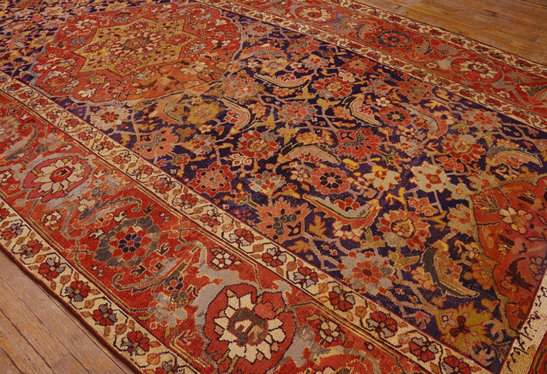 Late 18th Century 18th Century N.W. Persian Carpet with Inscription ( 7' x 15' - 213 x 457 ) For Sale