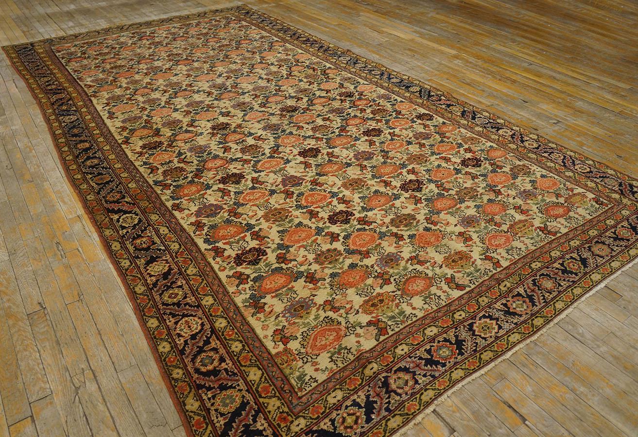 Hand-Knotted Early 19th Century N.W. Persian Carpet ( 7' x 12'6