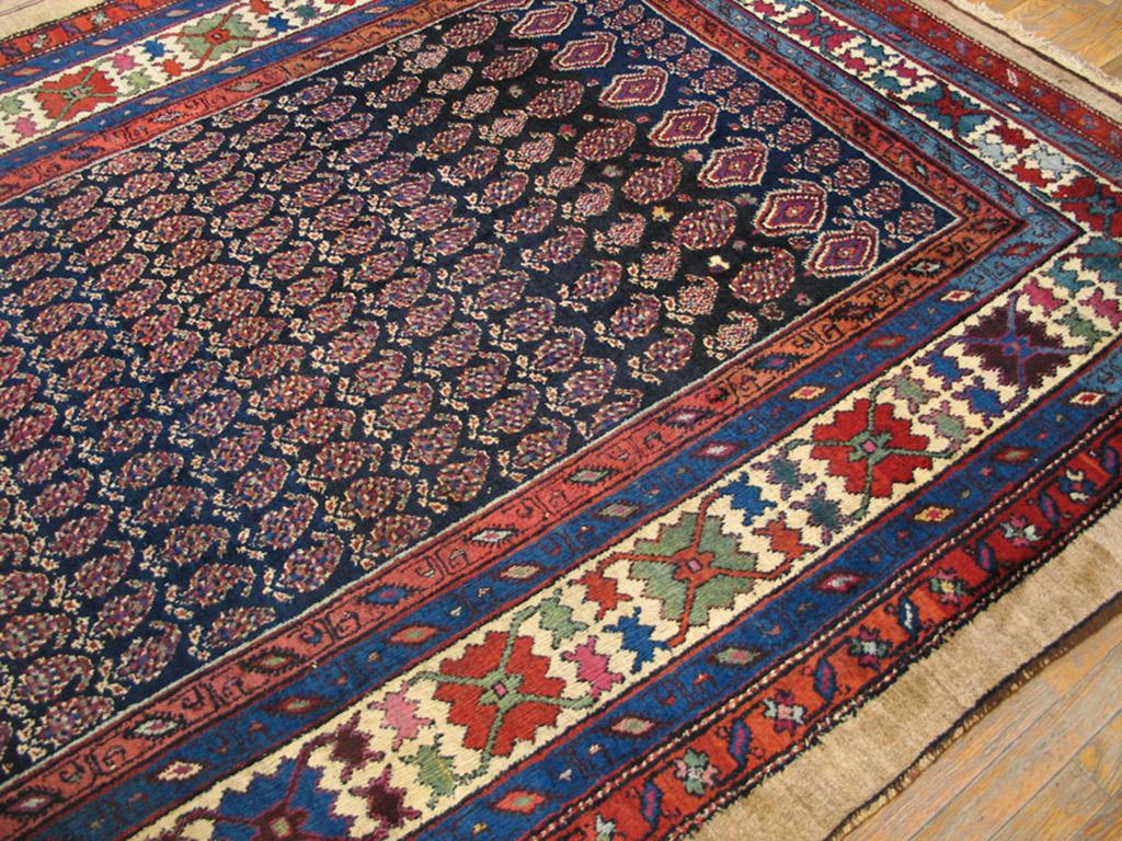 Finales del siglo XIX N.O. Alfombra Persa Paisley Gallery (7'3