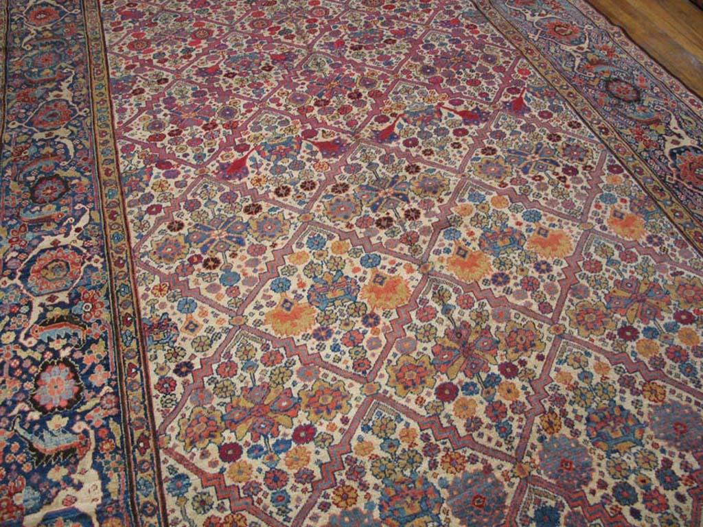 Wool Antique NW Persian Rug For Sale
