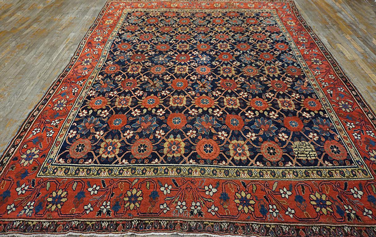 Early 19th Century N.W. Persian Carpet with Inscription Dated 1808
Size: 8' 4