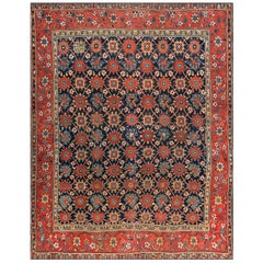 Antique Early 19th Century NW. Persian Carpet with Inscription Dated 1808 8' 4" x 10' 4"