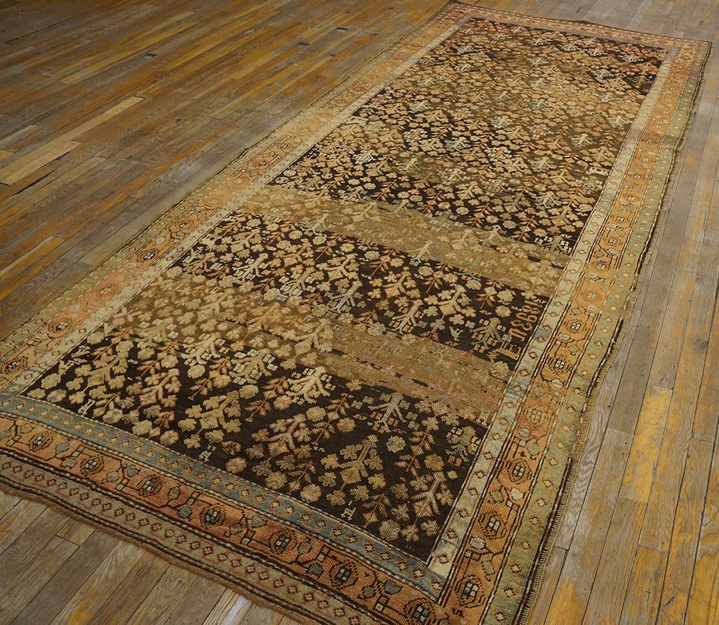 19th Century Caucasian Karabagh Shrub Carpet ( 4'6