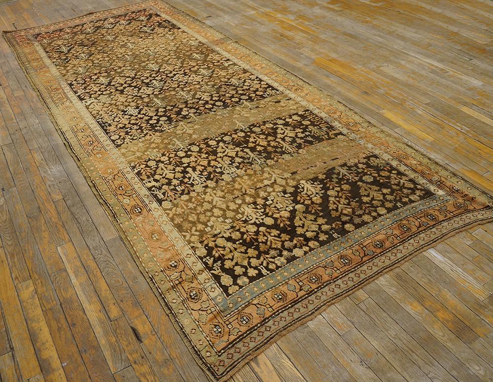 19th Century Caucasian Karabagh Shrub Carpet ( 4'6