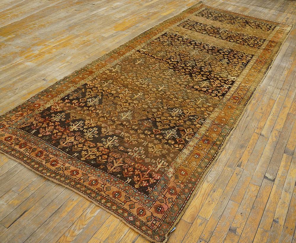 19th Century Caucasian Karabagh Shrub Carpet ( 4'6